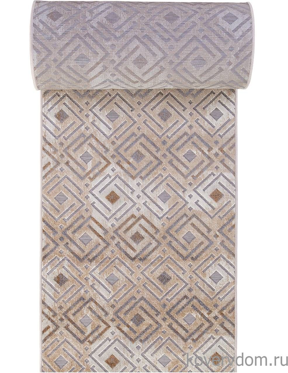 Ковровая Дорожка SIGMA 6266 BROWN-BEIGE