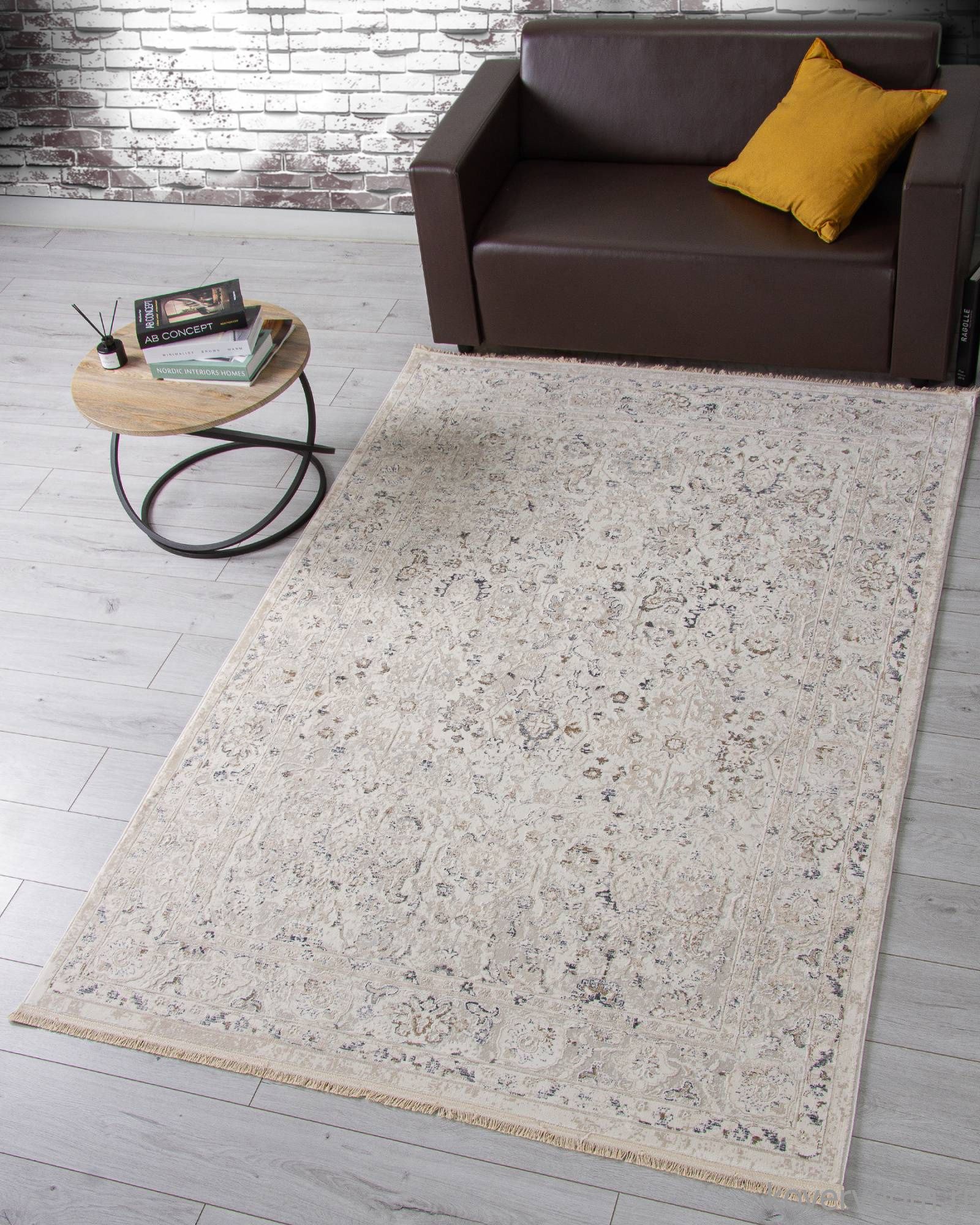 Ковер Jasmine 35981A CREAM / CREAM Ковер Jasmine 35981A CREAM / CREAM