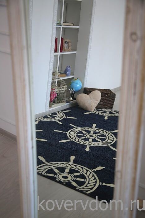 Ковер МОРСКОЙ со ШТУРВАЛОМ Ковер МОРСКОЙ со ШТУРВАЛОМ