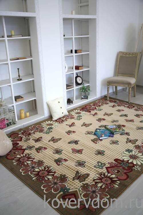 Детский ковер Бабочки 40554-01 Детский ковер Бабочки 40554-01