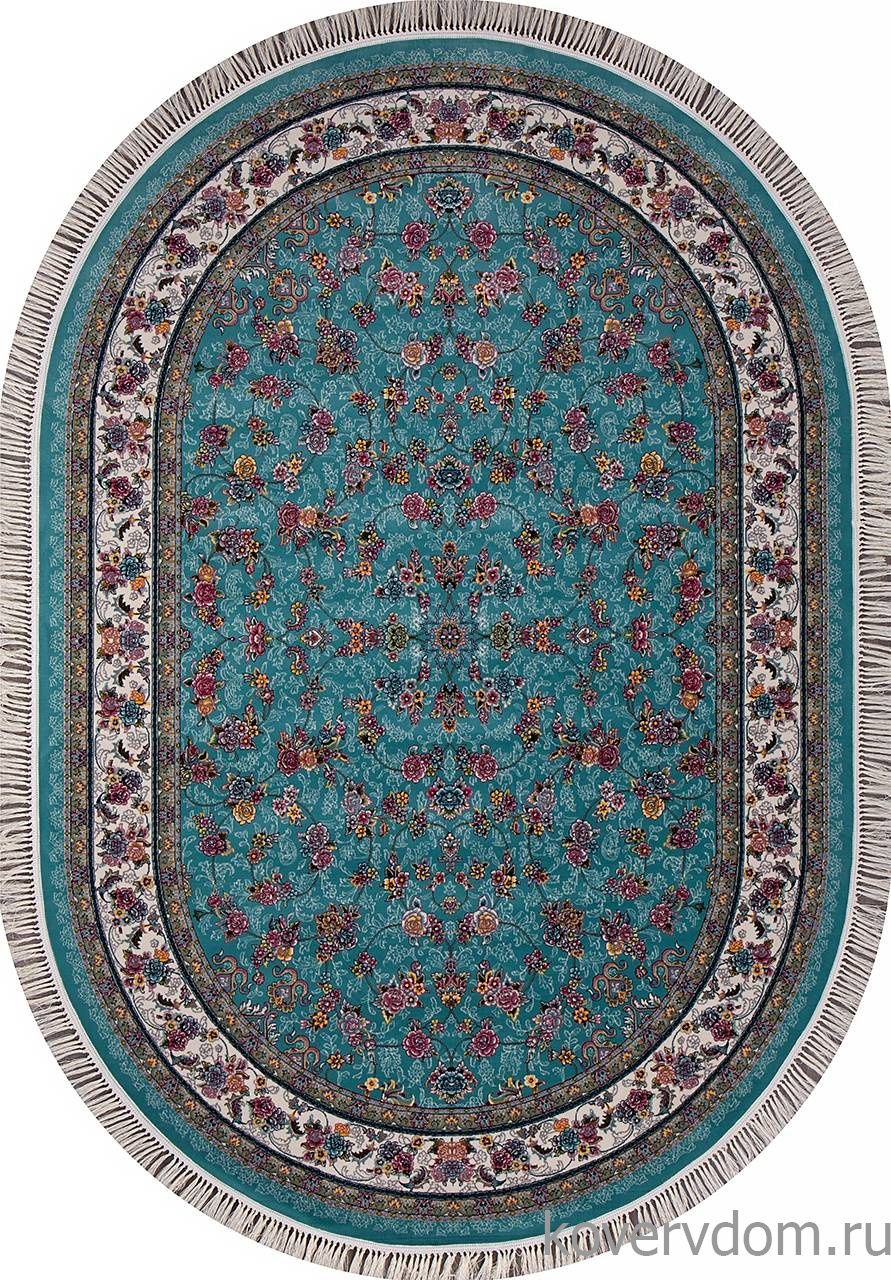 Ковер TEHRAN 7513 BLUE Овал Ковер TEHRAN 7513 BLUE Овал