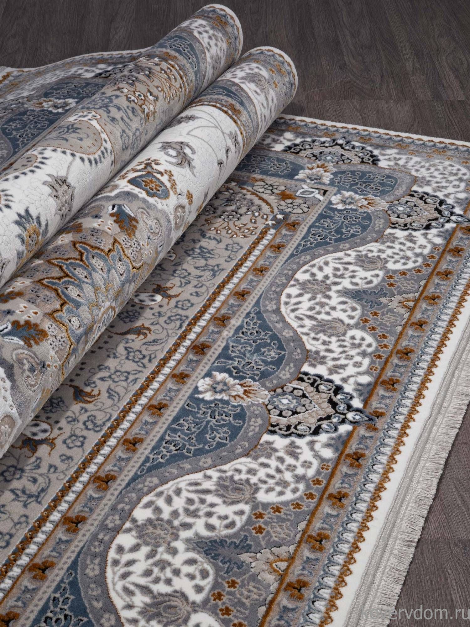 Ковер CASABLANKA 9733A WHITE / WHITE Ковер CASABLANKA 9733A WHITE / WHITE