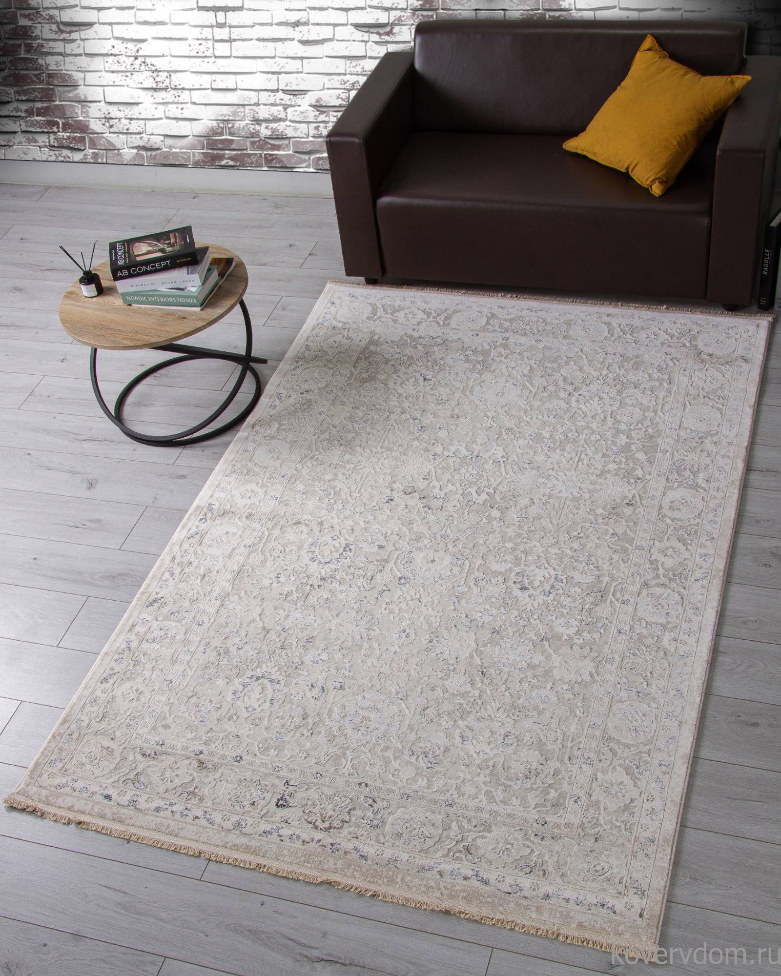 Ковер Jasmine 35981A CREAM / CREAM Ковер Jasmine 35981A CREAM / CREAM