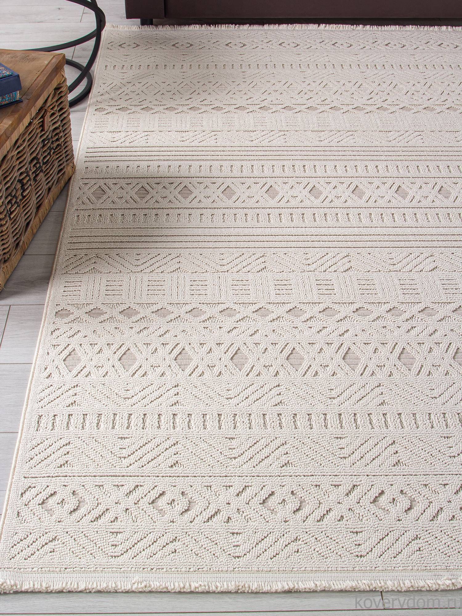 Ковер LOOPY L0014B BEIGE / D.BEIGE