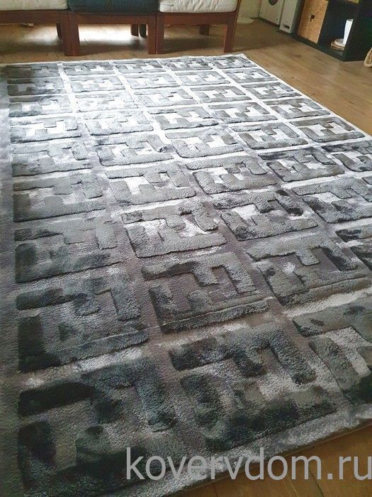 Ковер ручной работы FENDI-V22V24 grey Ковер ручной работы FENDI-V22V24 grey