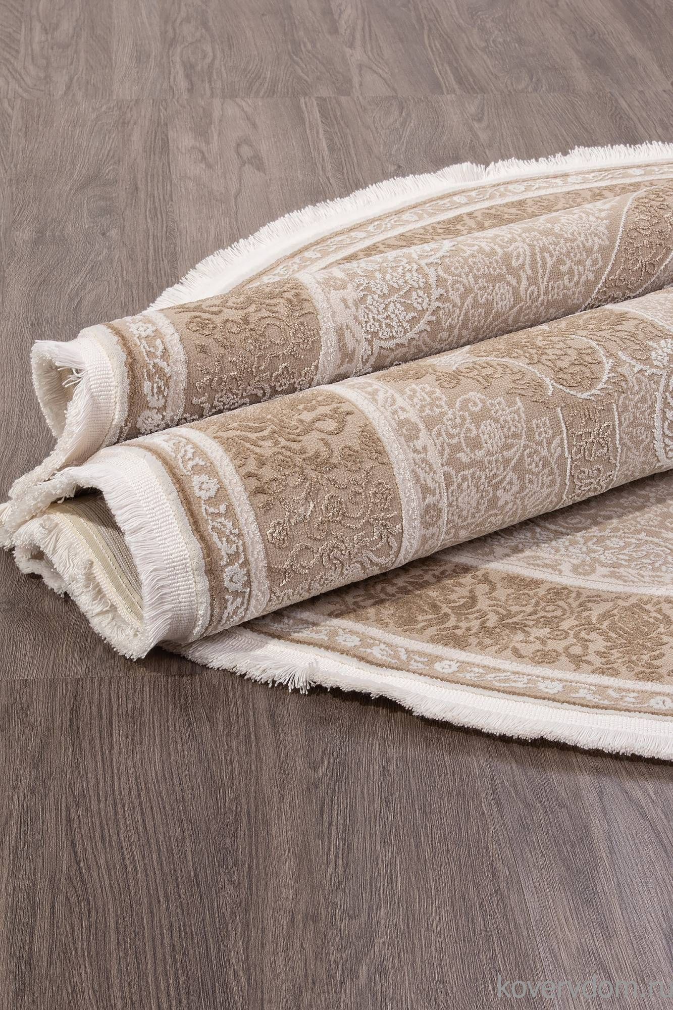 Ковер LISSABON SI030B BROWN / BROWN Овал