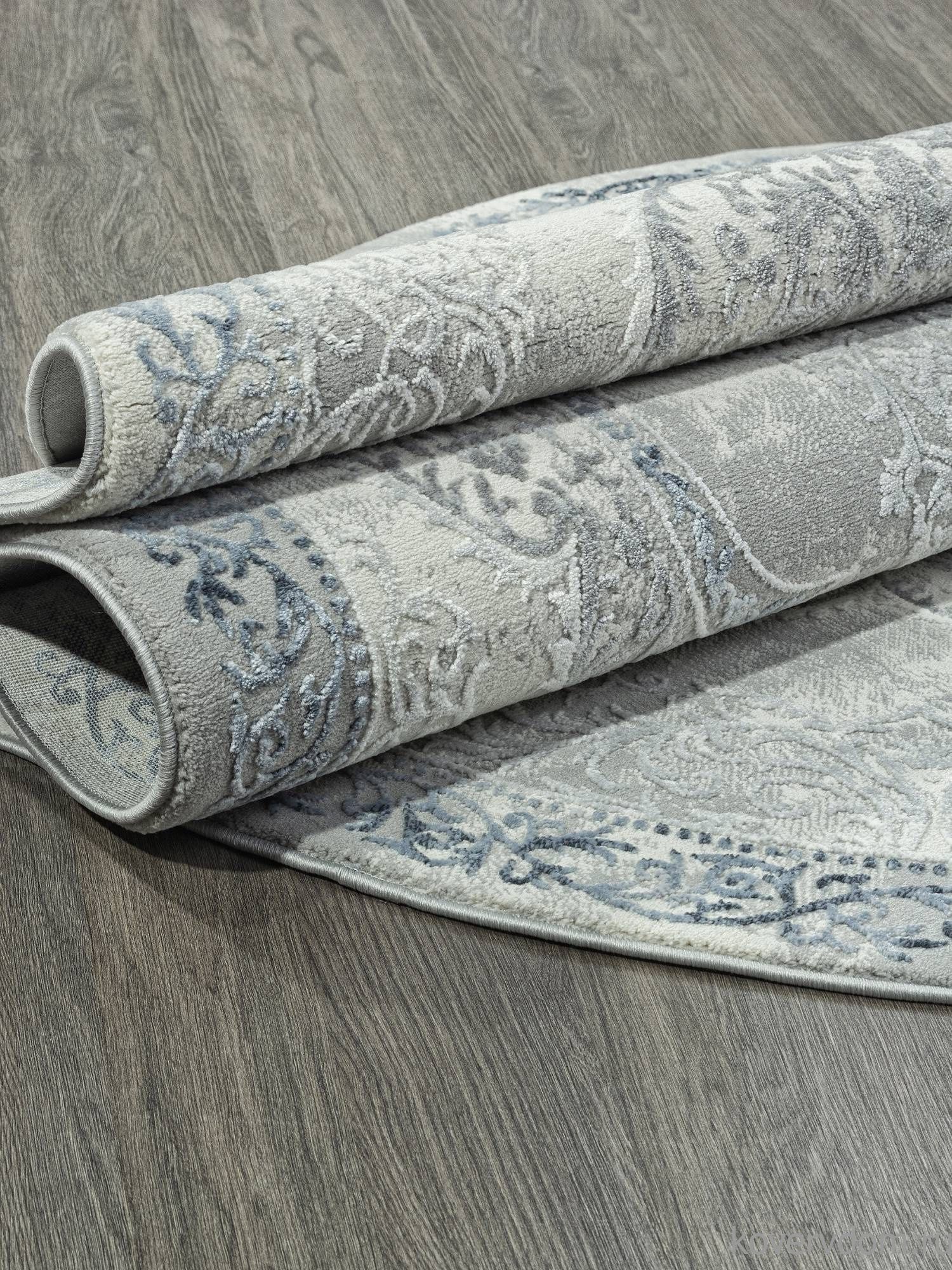 Ковер NENSI GL073T GREY / GREY Овал