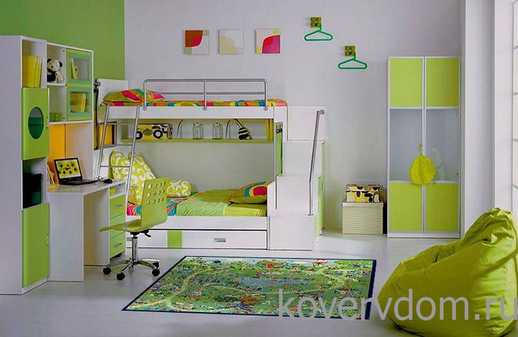 Детский развивающий ковер PTT Sorona Фантазия  Детский развивающий ковер PTT Sorona Фантазия