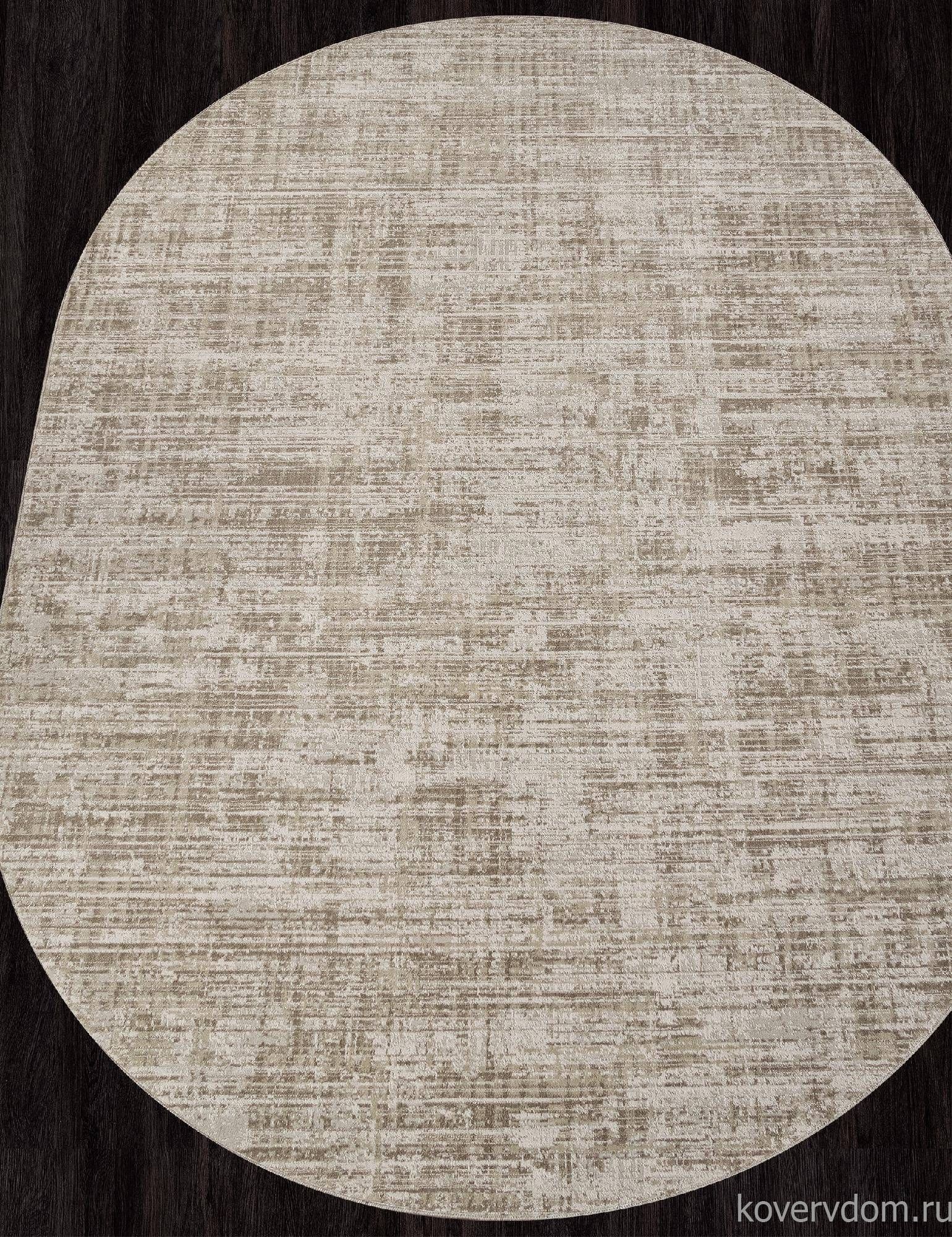 Ковер AFINA F415AE BEIGE / L.BROWN Овал Ковер AFINA F415AE BEIGE / L.BROWN Овал