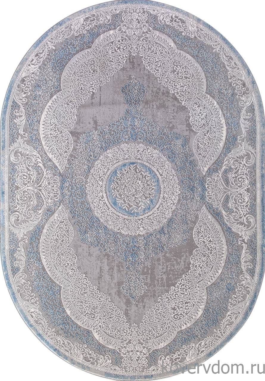 Ковер ARMINA 03880A BLUE / BLUE Овал