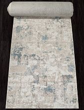 Пушистый ковровая Дорожка NATUREL F232 BEIGE-BLUE