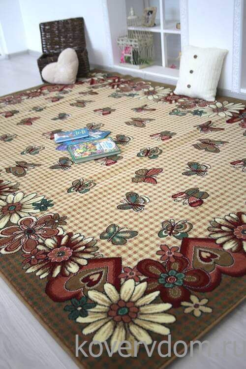 Детский ковер Бабочки 40554-01 Детский ковер Бабочки 40554-01