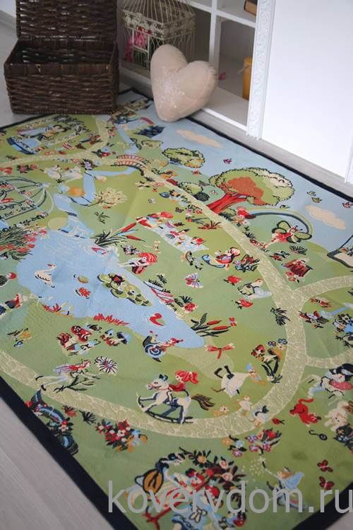 Детский развивающий ковер PTT Sorona Фантазия  Детский развивающий ковер PTT Sorona Фантазия