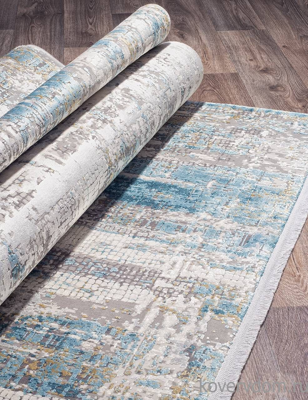 Ковер OLIMPOS M351B CREAM / D.BLUE Ковер OLIMPOS M351B CREAM / D.BLUE