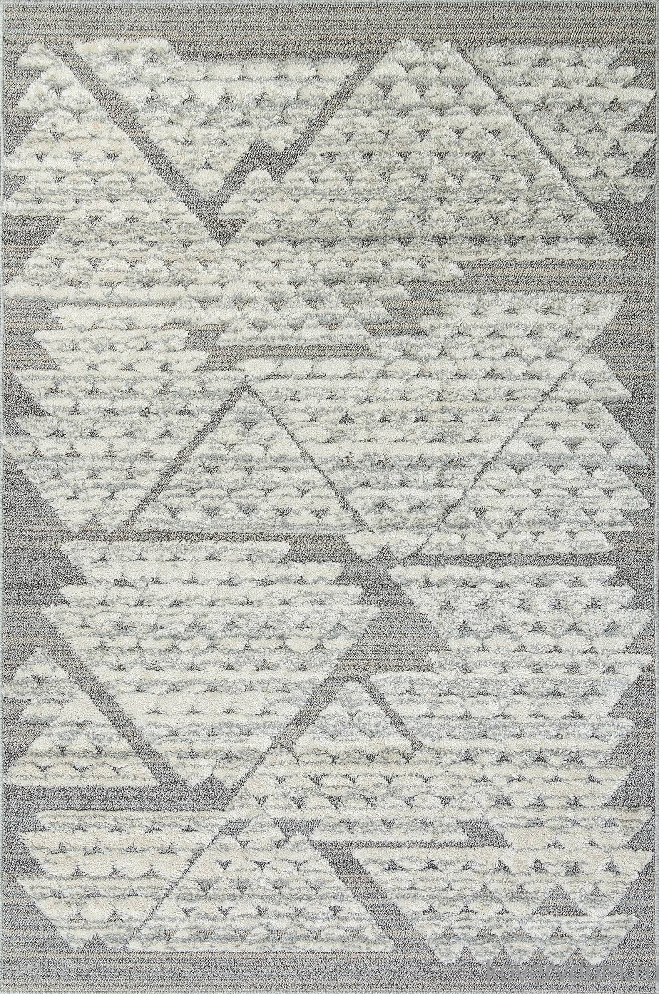 Ковер TUNIS 6800A WHITE / D.GRAY Ковер TUNIS 6800A WHITE / D.GRAY