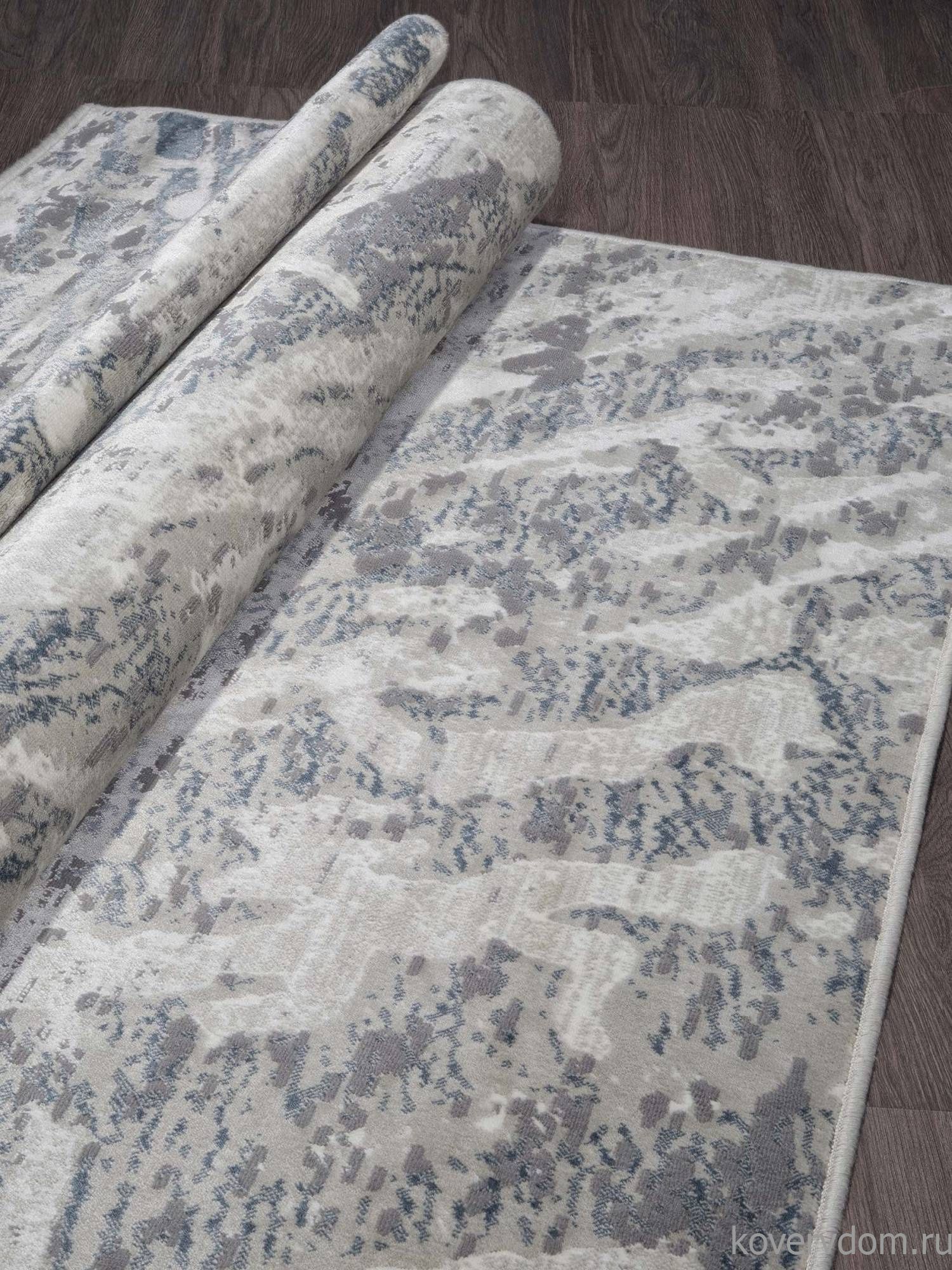 Ковер Euphoria 13102 SILVER-D.BLUE V