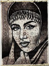 Круглый ковер PICTURES PC 48 GRAY-BEIGE