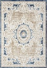 Ковер в классическом стиле ANTEP-A O1701 630 CREAM / BLUE