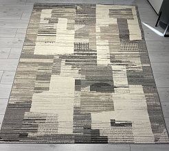 Круглый ковер LAMER 62038 095 GREY