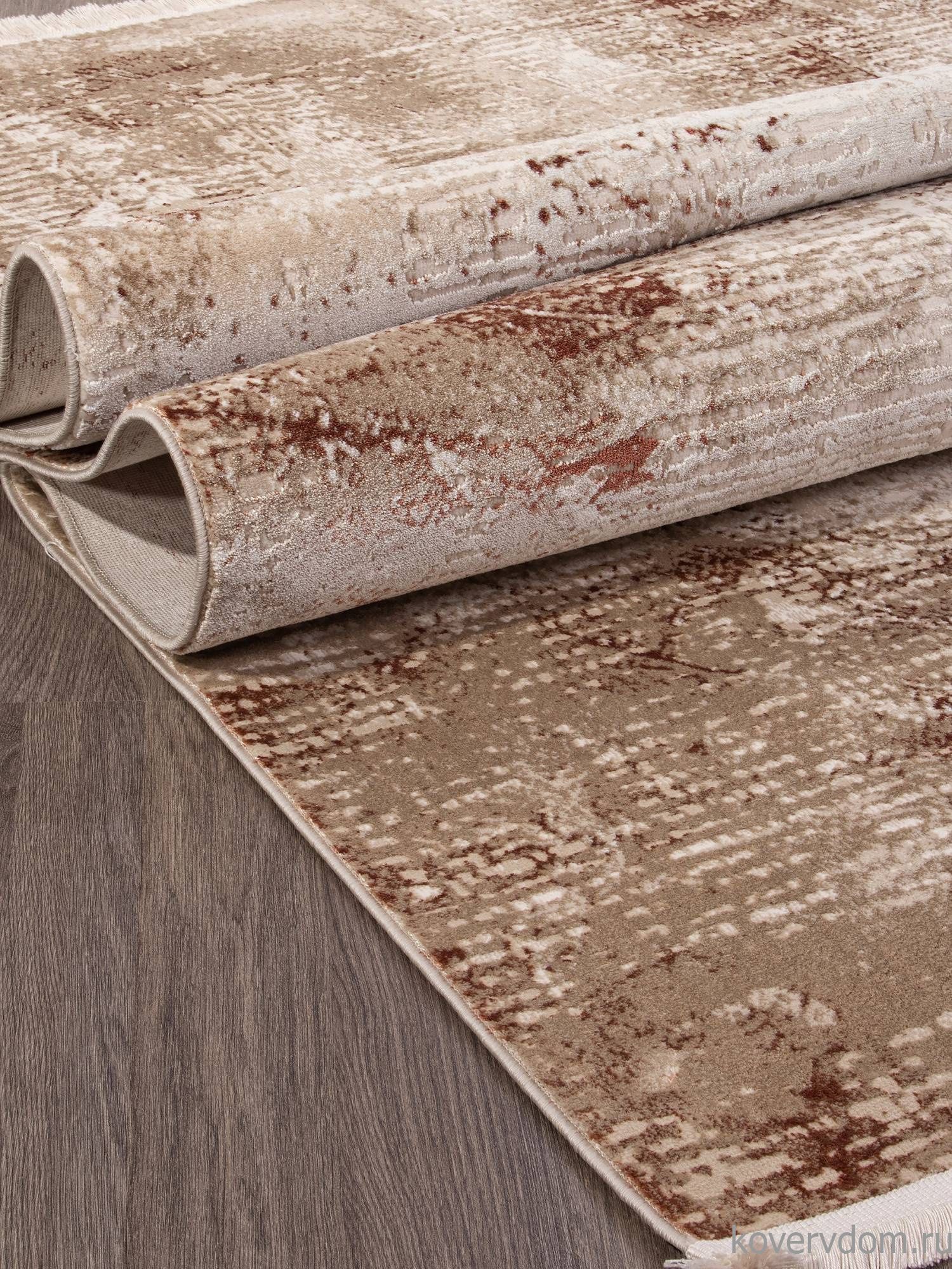 Ковер LISSABON SI025K BROWN / BROWN Ковер LISSABON SI025K BROWN / BROWN