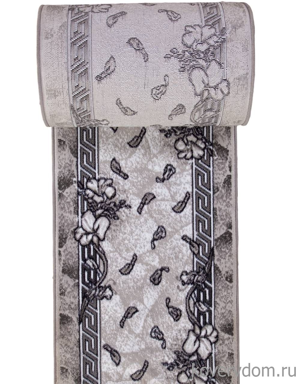 Ковровая дорожка SILVER d201 GRAY