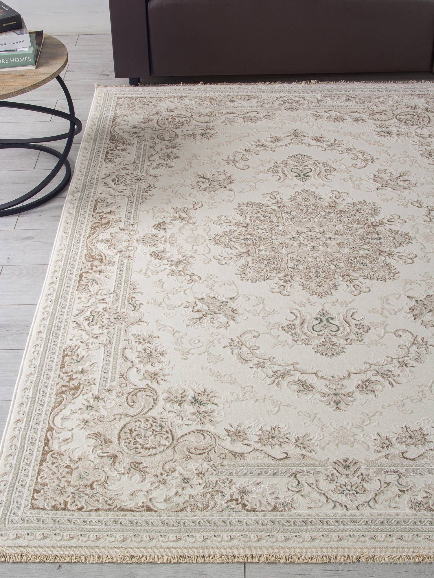 Ковер Jasmine 35760A CREAM / CREAM Ковер Jasmine 35760A CREAM / CREAM