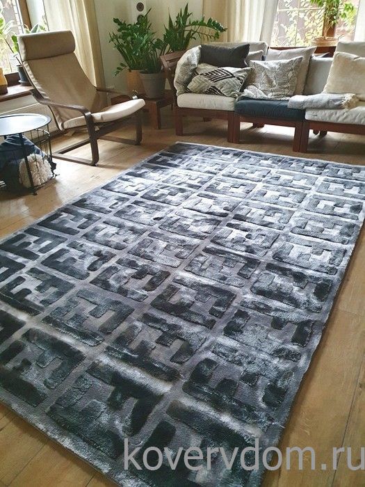 Ковер ручной работы FENDI-V22V24 grey Ковер ручной работы FENDI-V22V24 grey