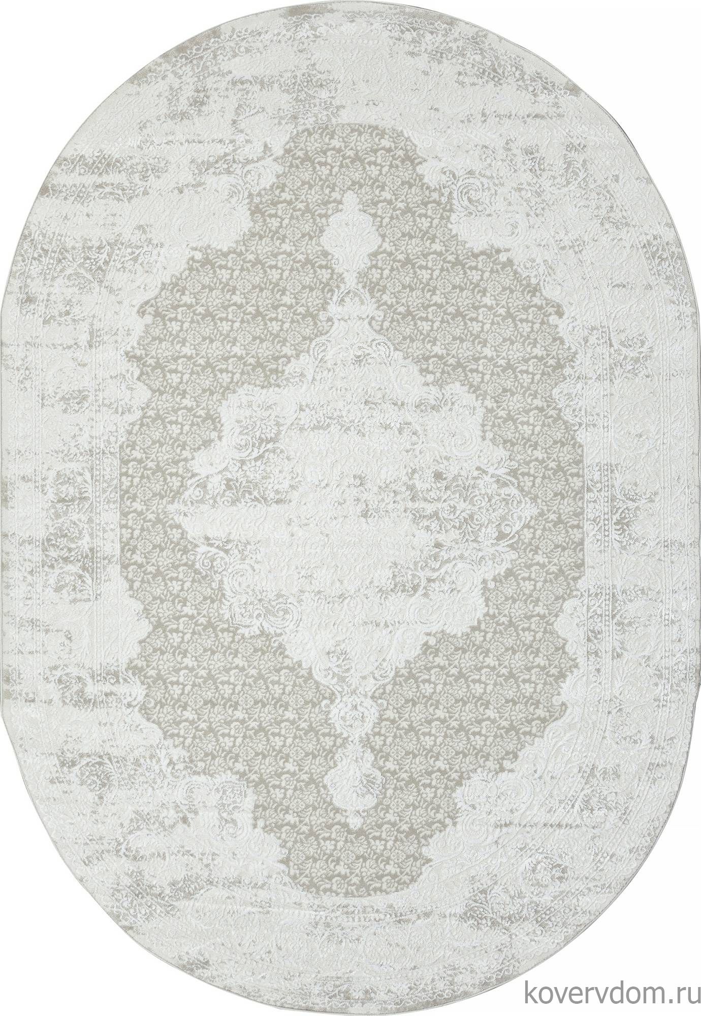 Ковер NENSI GL025A BROWN / BROWN Овал