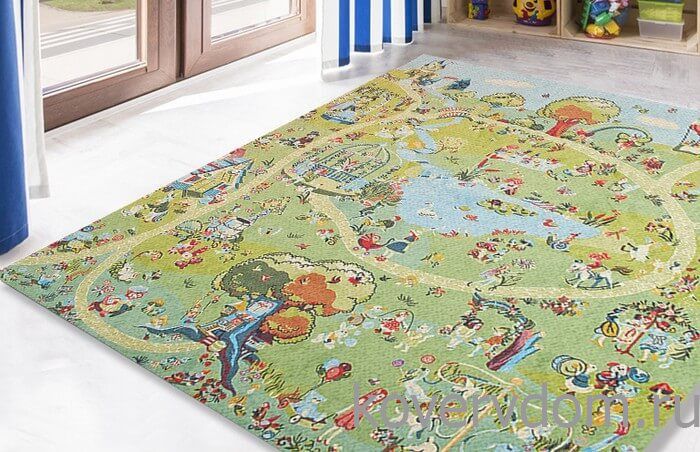 Детский развивающий ковер PTT Sorona Фантазия  Детский развивающий ковер PTT Sorona Фантазия