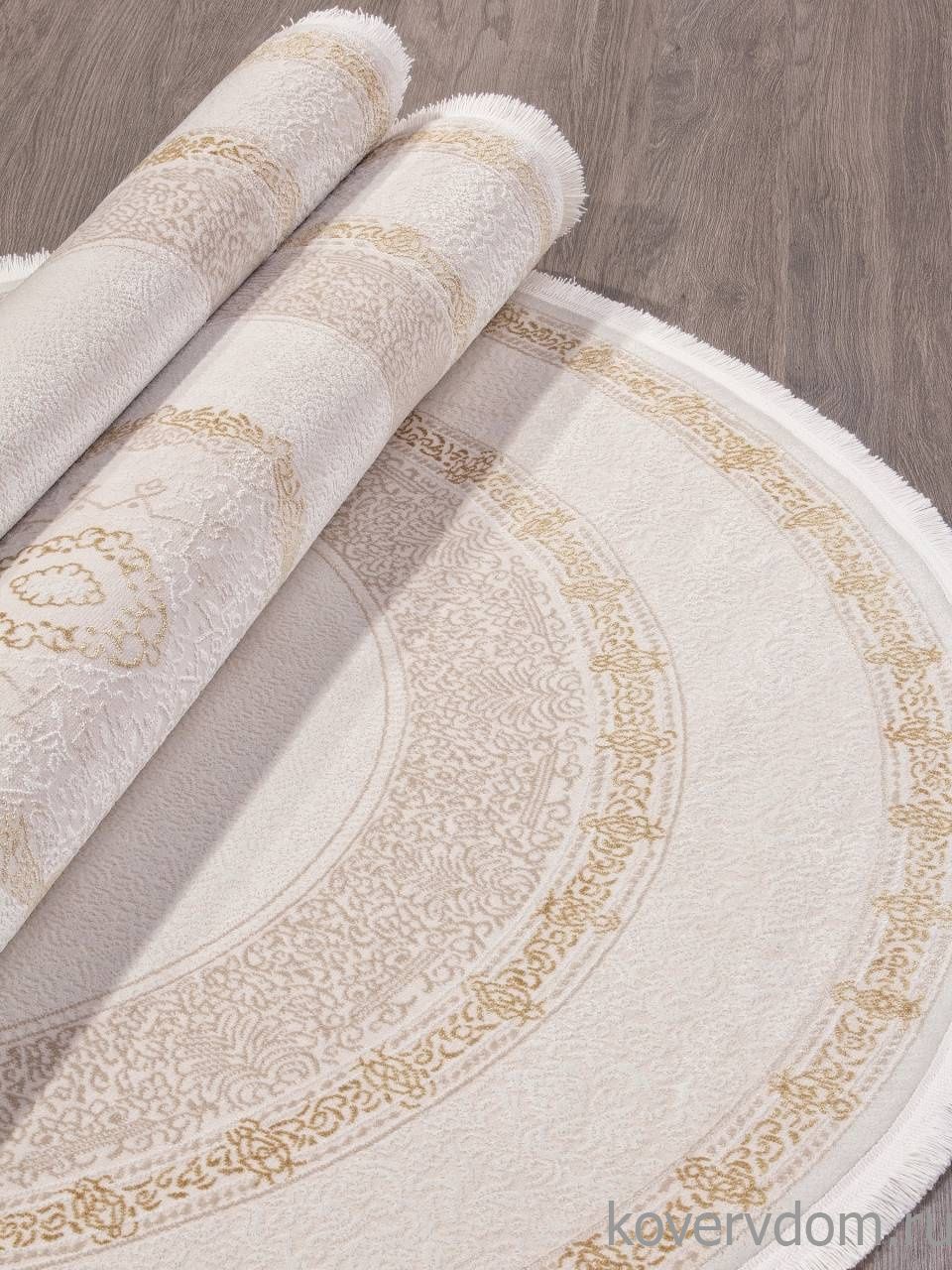 Ковер LISSABON-A SI026A BROWN / BROWN Овал Ковер LISSABON-A SI026A BROWN / BROWN Овал