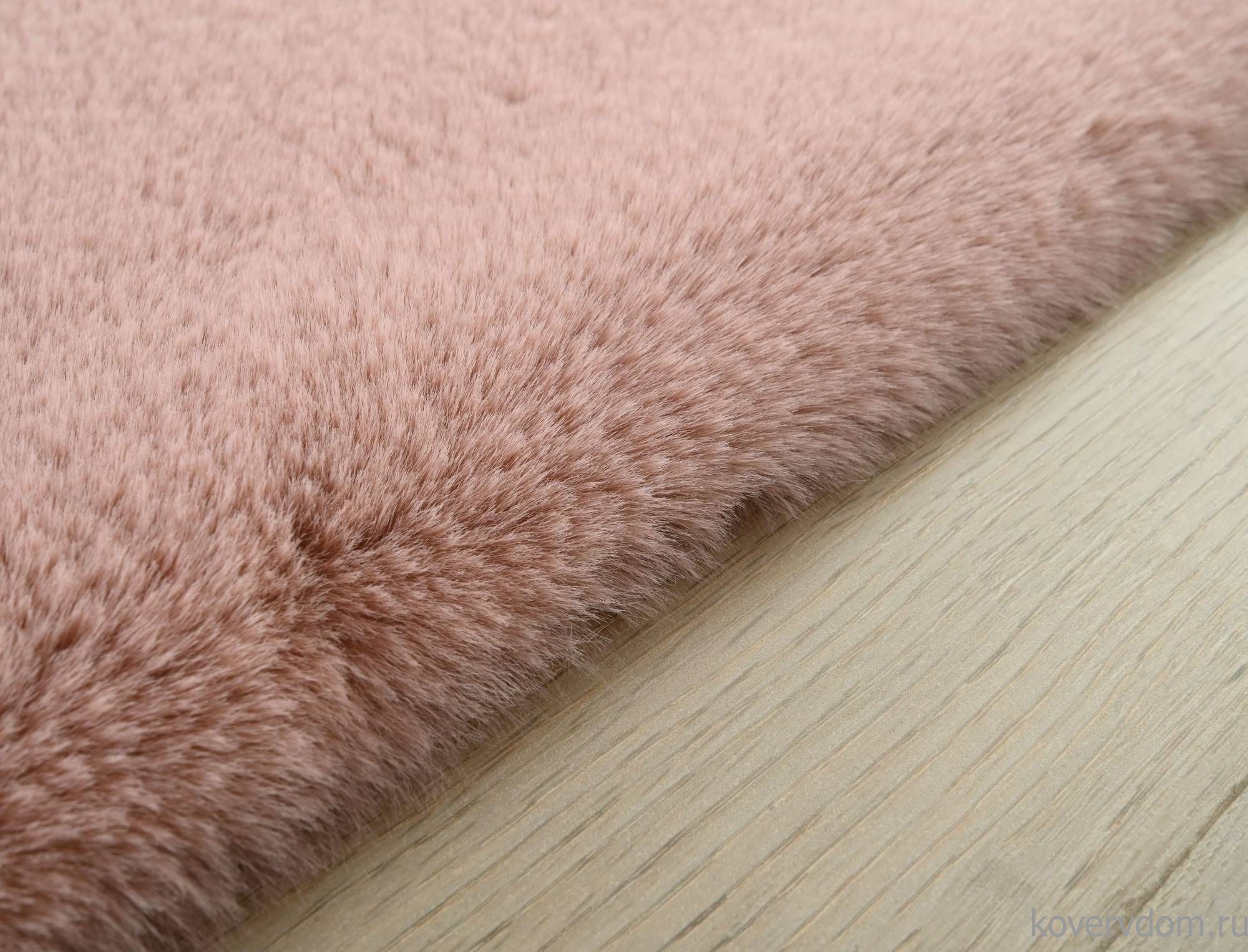 Ковер из искусственного меха RABBIT PREMIUM MS1000 PINK