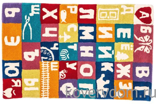 Детский ковер из хлопка  DHLS-ABC  Детский ковер из хлопка  DHLS-ABC