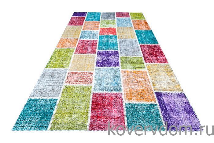 Винтажный ковер пэчворк ручной работы Vintage Look at Me P-7292 Винтажный ковер пэчворк ручной работы Vintage Look at Me P-7292