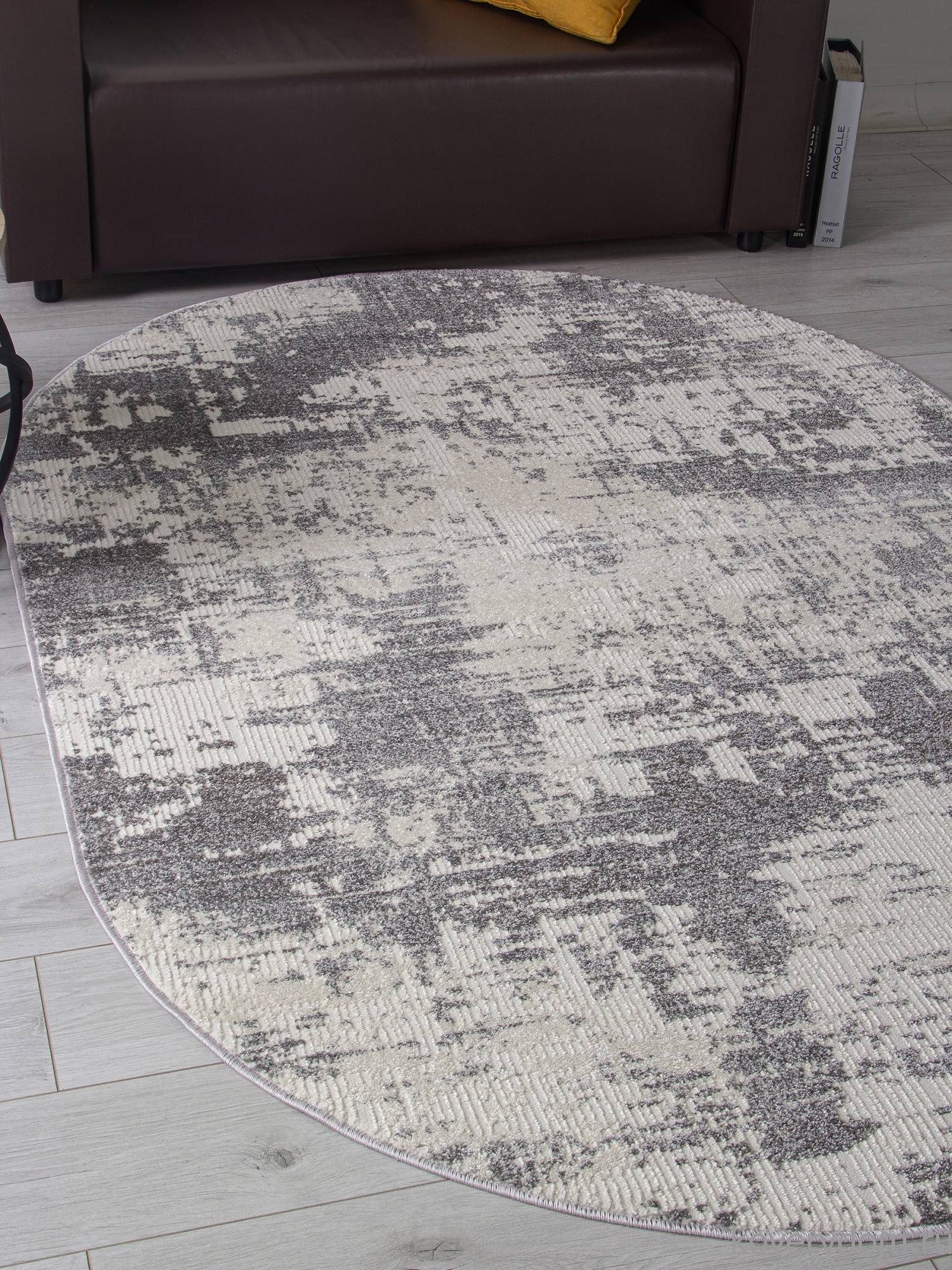 Ковер NATUREL F230 GRAY Овал
