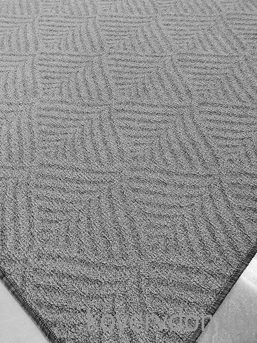 Однотонный ковер-палас TORONTO 915 серый