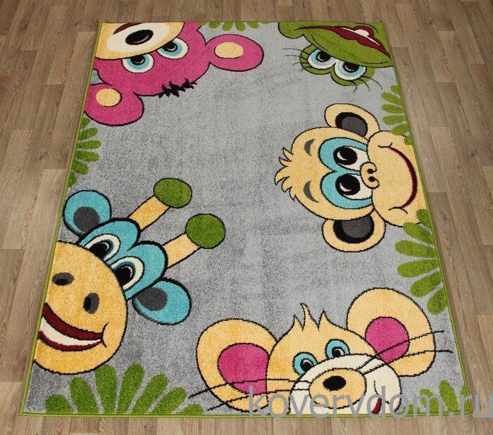 Ковер детский FUNKY TOP TIG graphite Ковер детский FUNKY TOP TIG graphite