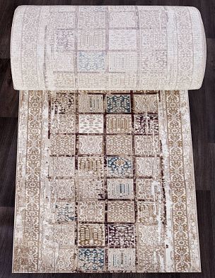 Ковровая Дорожка QUANTUM 03004B BROWN / BROWN