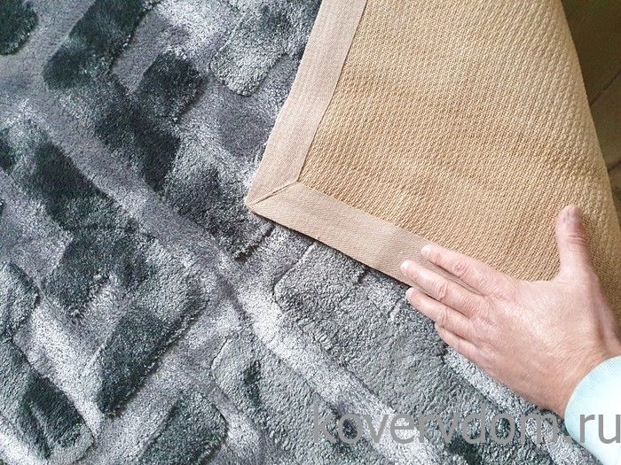 Ковер ручной работы FENDI-V22V24 grey Ковер ручной работы FENDI-V22V24 grey