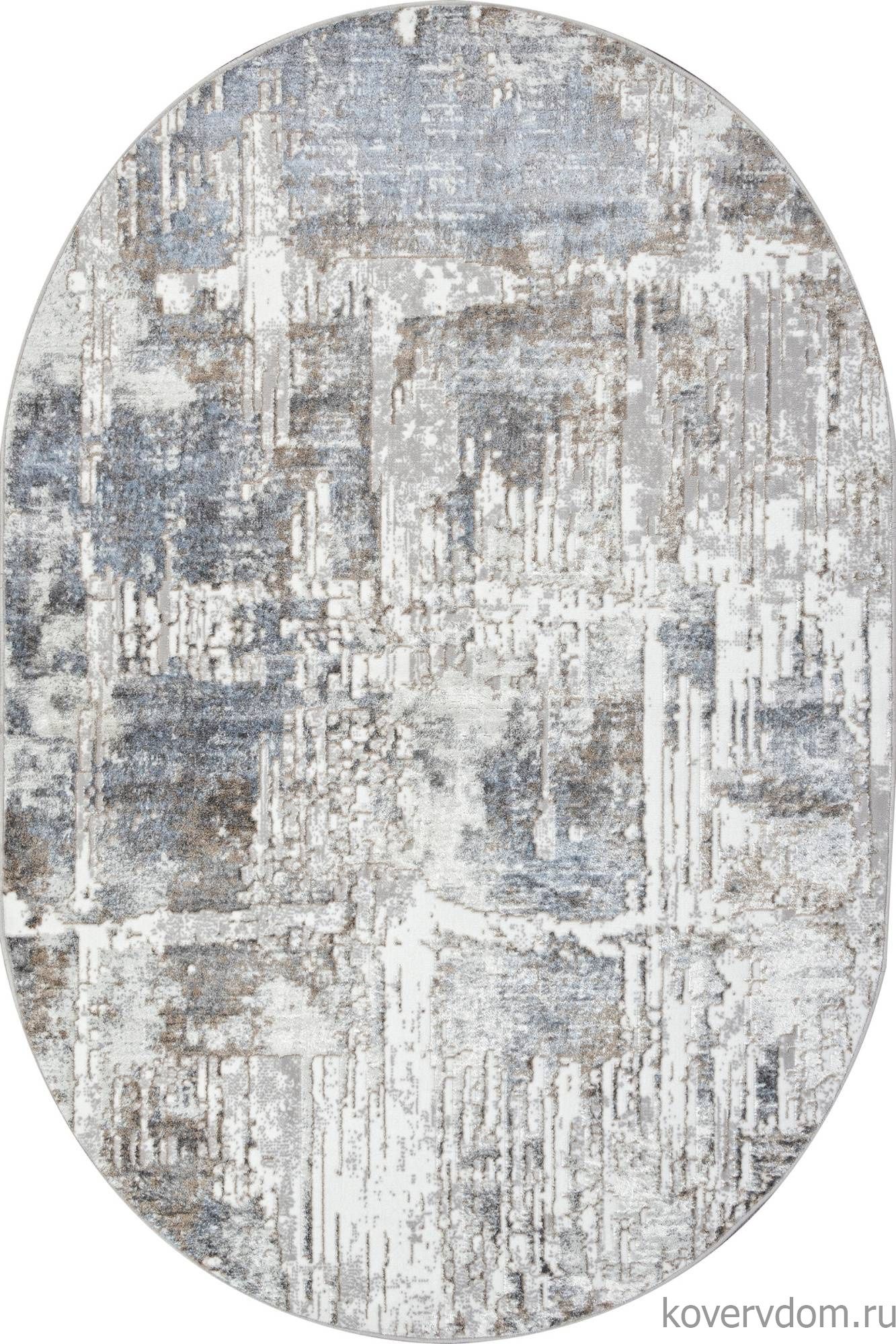 Ковер PARADIZE 06735B L.BLUE / GREY Овал Ковер PARADIZE 06735B L.BLUE / GREY Овал