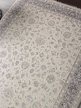 Ковер рельефный из Турции Jasmine 35831A CREAM / L.GREY
