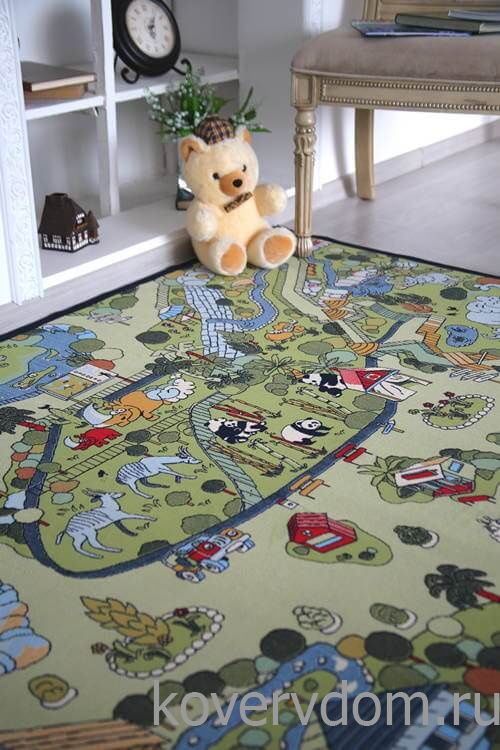 Детский развивающий ковер PTT Sorona Фантазия  Детский развивающий ковер PTT Sorona Фантазия