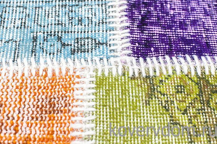 Винтажный ковер пэчворк ручной работы Vintage Look at Me P-7292 Винтажный ковер пэчворк ручной работы Vintage Look at Me P-7292