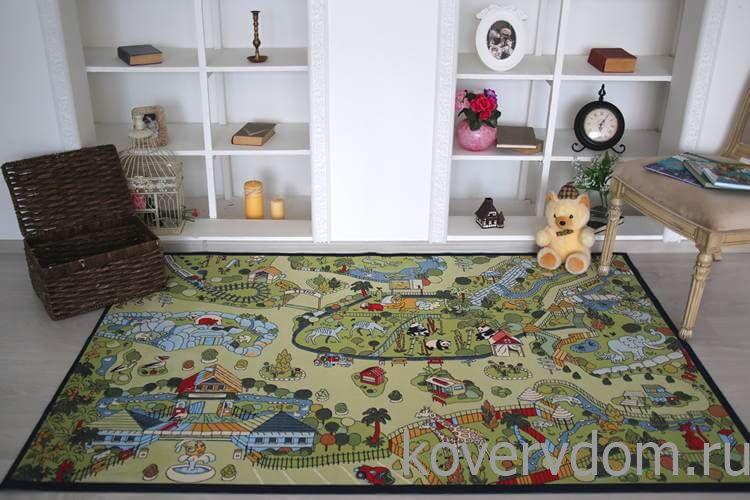 Детский развивающий ковер PTT Sorona Фантазия  Детский развивающий ковер PTT Sorona Фантазия