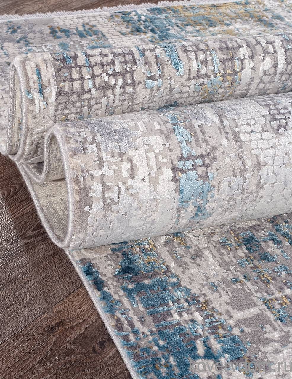 Ковер OLIMPOS M351B CREAM / D.BLUE Ковер OLIMPOS M351B CREAM / D.BLUE
