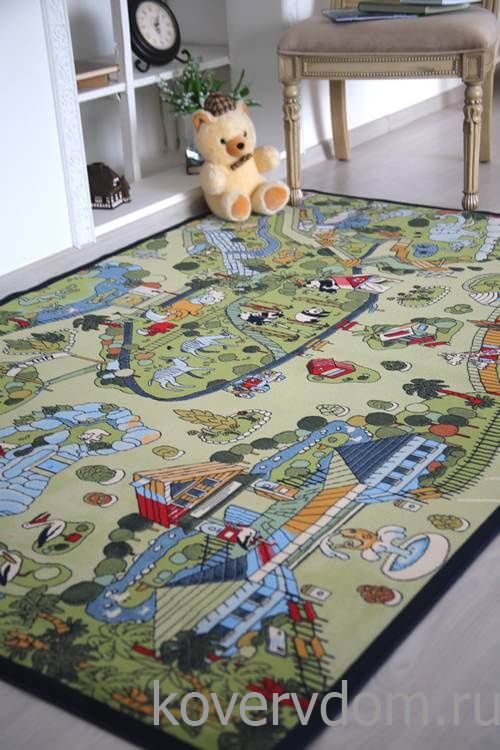Детский развивающий ковер PTT Sorona Фантазия  Детский развивающий ковер PTT Sorona Фантазия