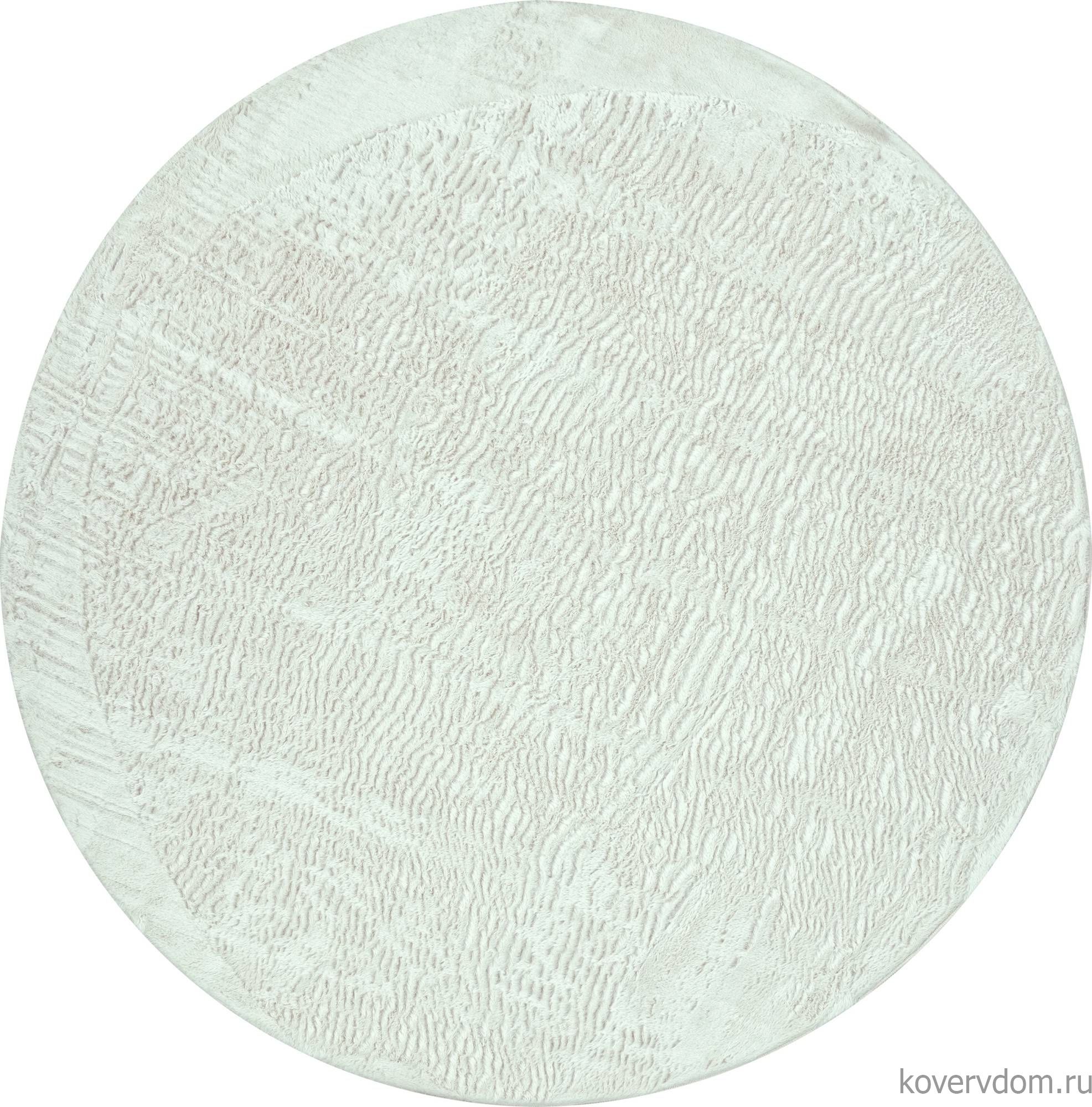 Ковер из искусственного меха RABBIT PX2000 L.BEIGE Круг