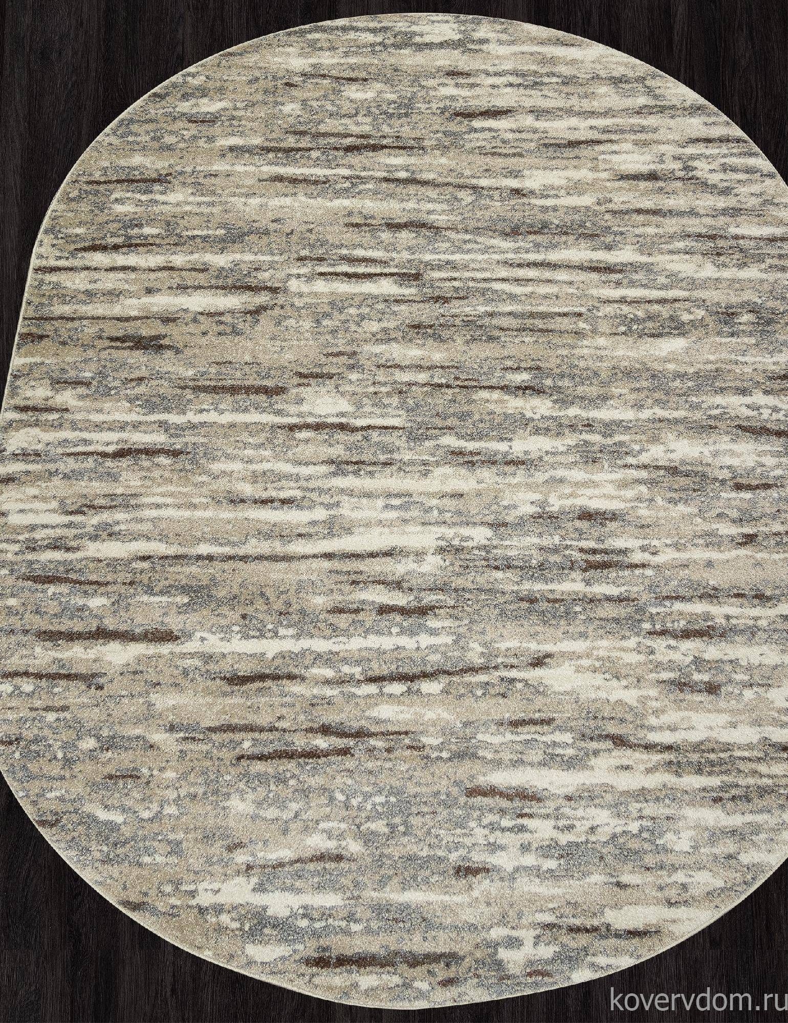 Ковер TORNADO F301 BEIGE-BROWN Овал Ковер TORNADO F301 BEIGE-BROWN Овал