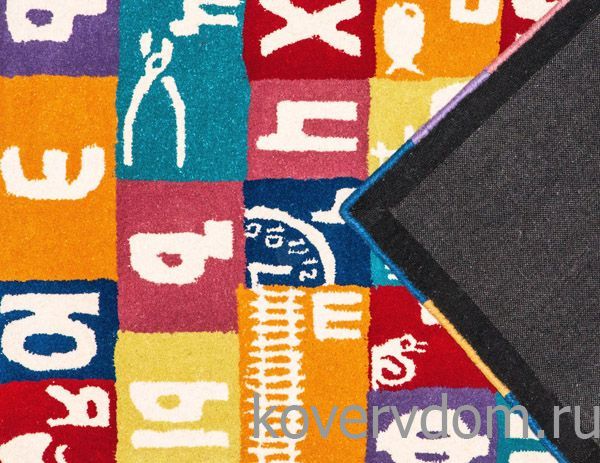 Детский ковер из хлопка  DHLS-ABC  Детский ковер из хлопка  DHLS-ABC