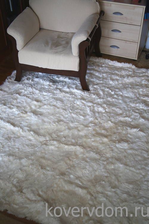 Ковер натуральный из меха Альпаки сури 30 new Ковер натуральный из меха Альпаки сури 30 new