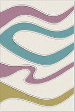 Ковер белый рельефный SOHO 1599-15533